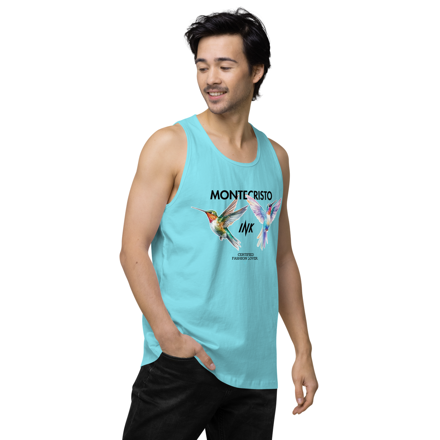 EliteBlend Premium Tank Top with "Certified Fashion Lover" motif