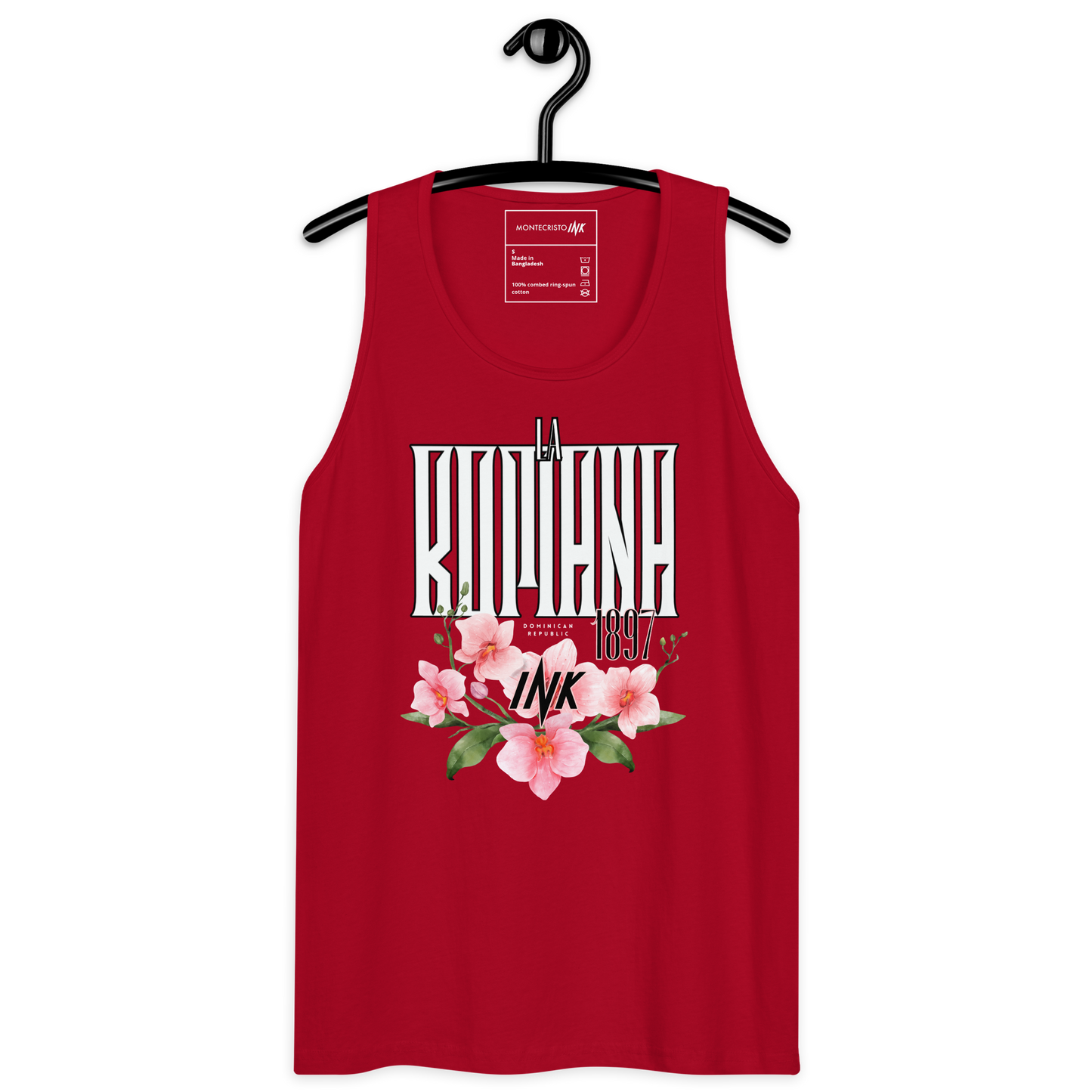 EliteBlend Premium Tank Top with “La Romana, 1897” motif