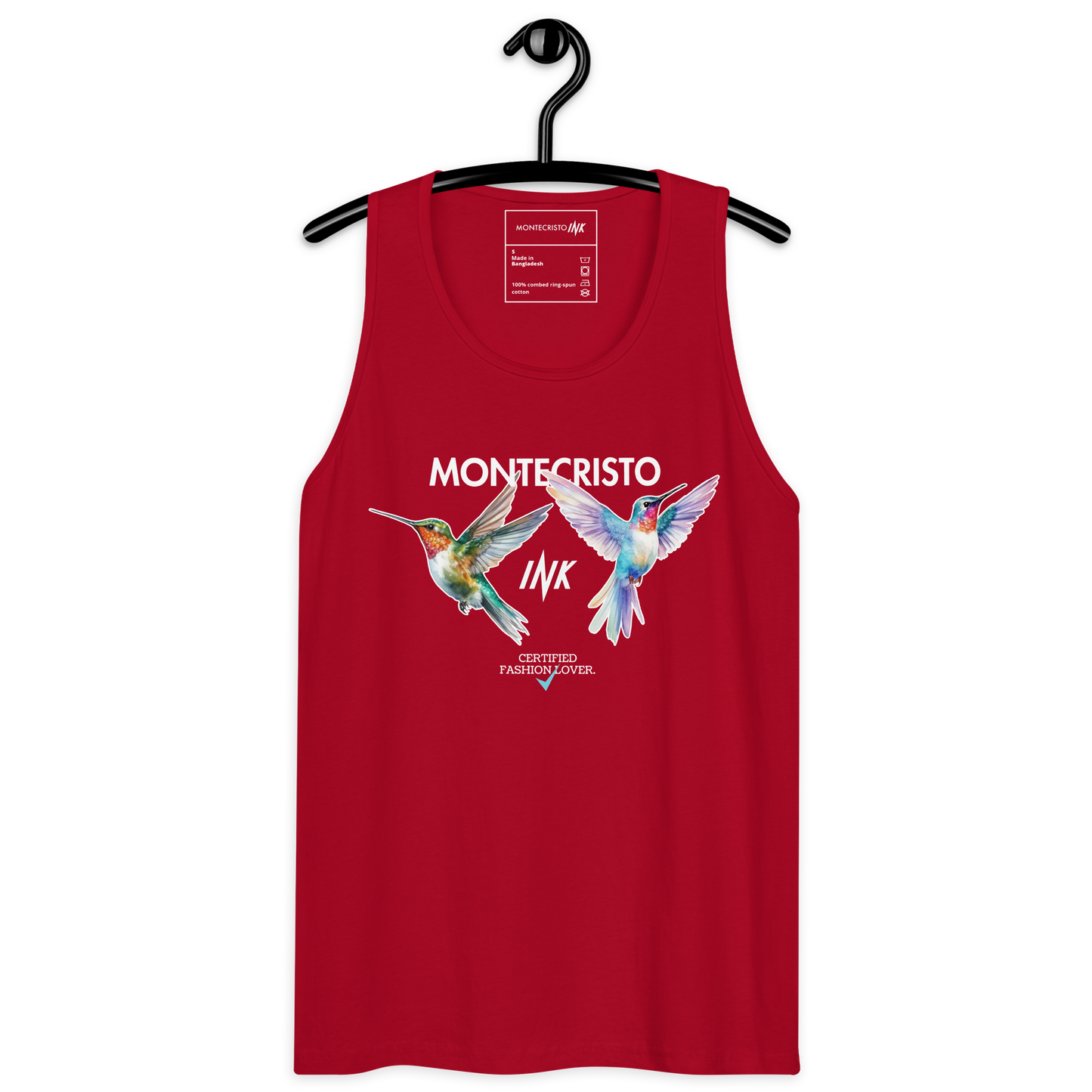 EliteBlend Premium Tank Top with "Certified Fashion Lover" motif