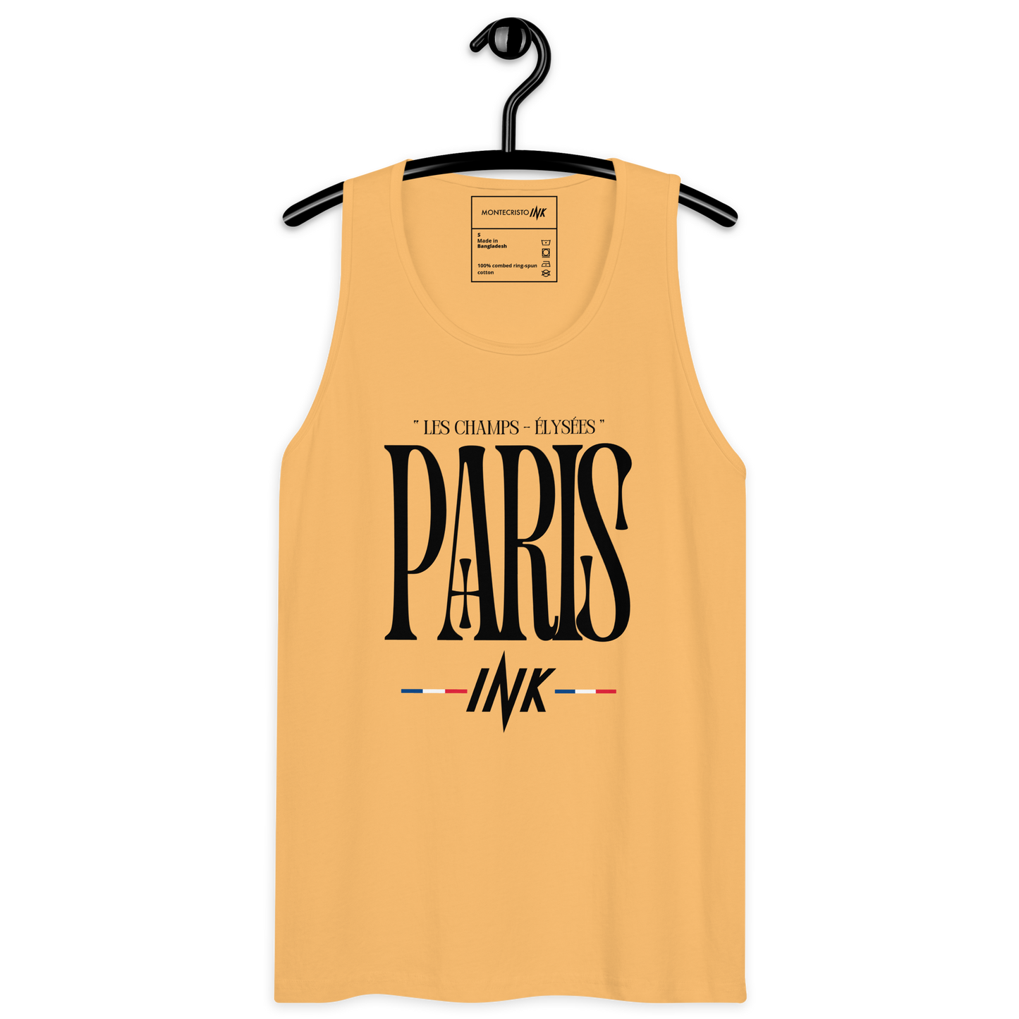 EliteBlend Premium Tank Top with “Arc de Triomphe, Paris” motif