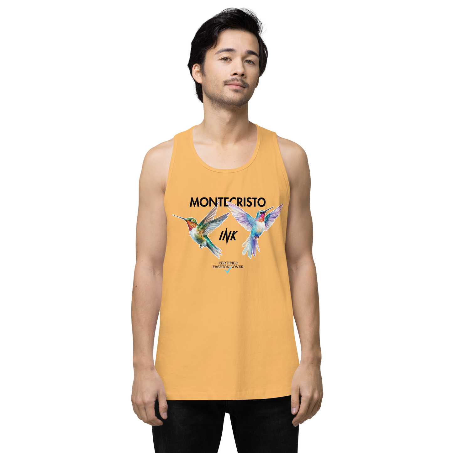 EliteBlend Premium Tank Top with "Certified Fashion Lover" motif