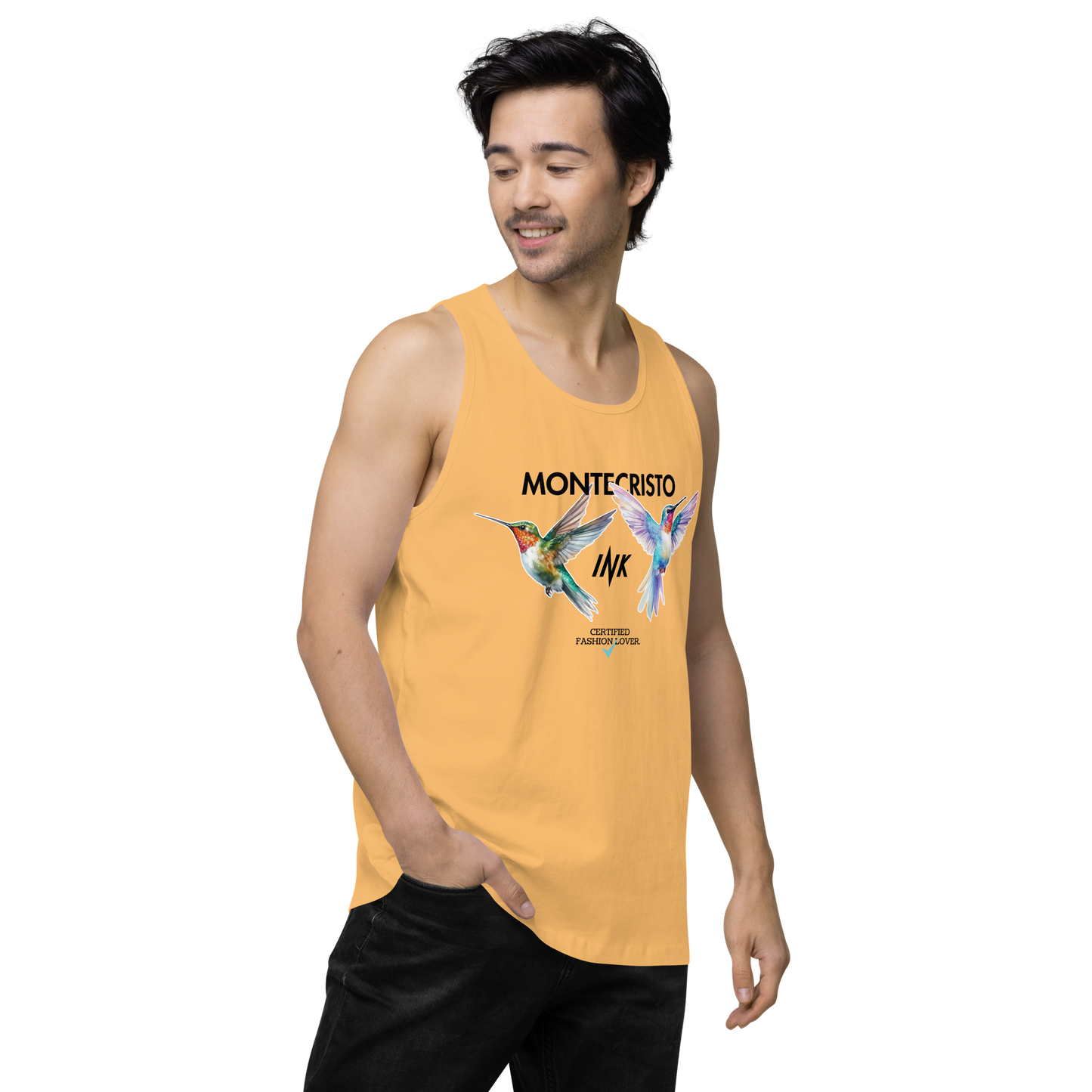 EliteBlend Premium Tank Top with "Certified Fashion Lover" motif