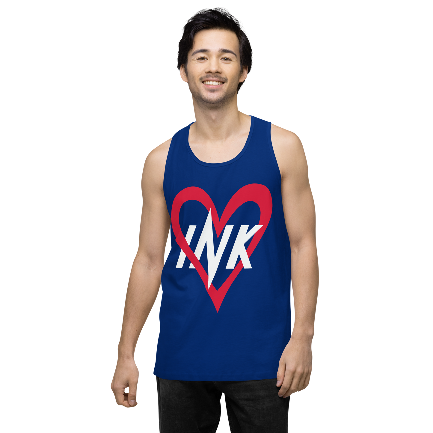 EliteBlend Premium Tank Top with "Ink Love" Iconic motif