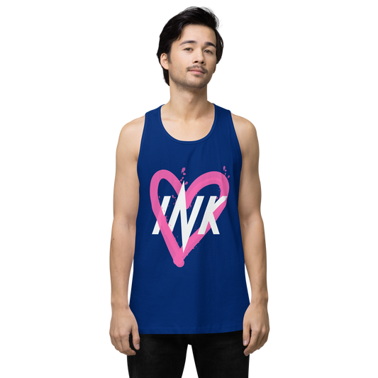 EliteBlend Premium Tank Top with "Ink Heart" Iconic motif