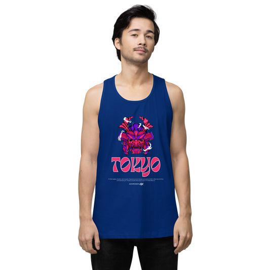 “Tokyo” print EliteBlend Premium Tank Top