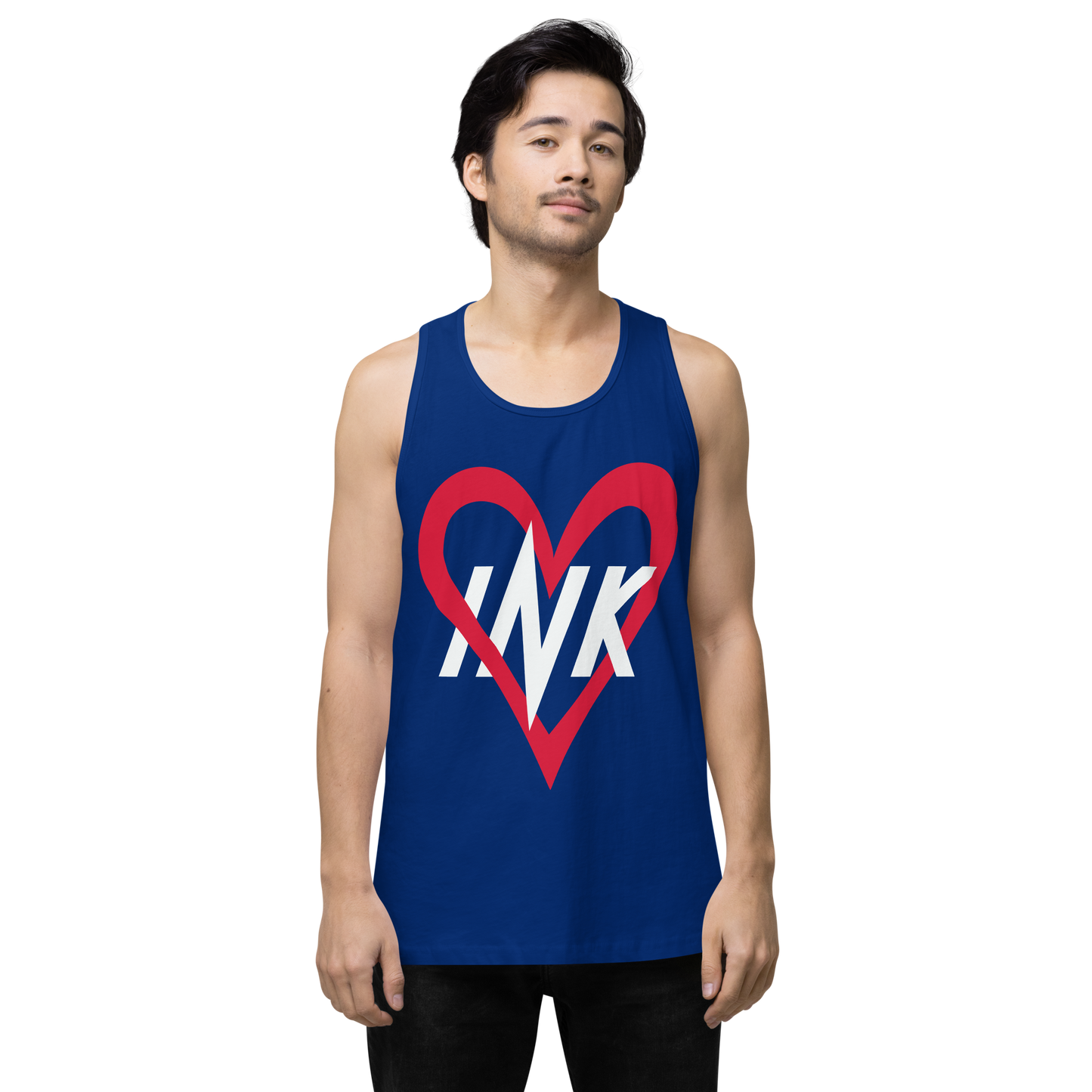 EliteBlend Premium Tank Top with "Ink Love" Iconic motif