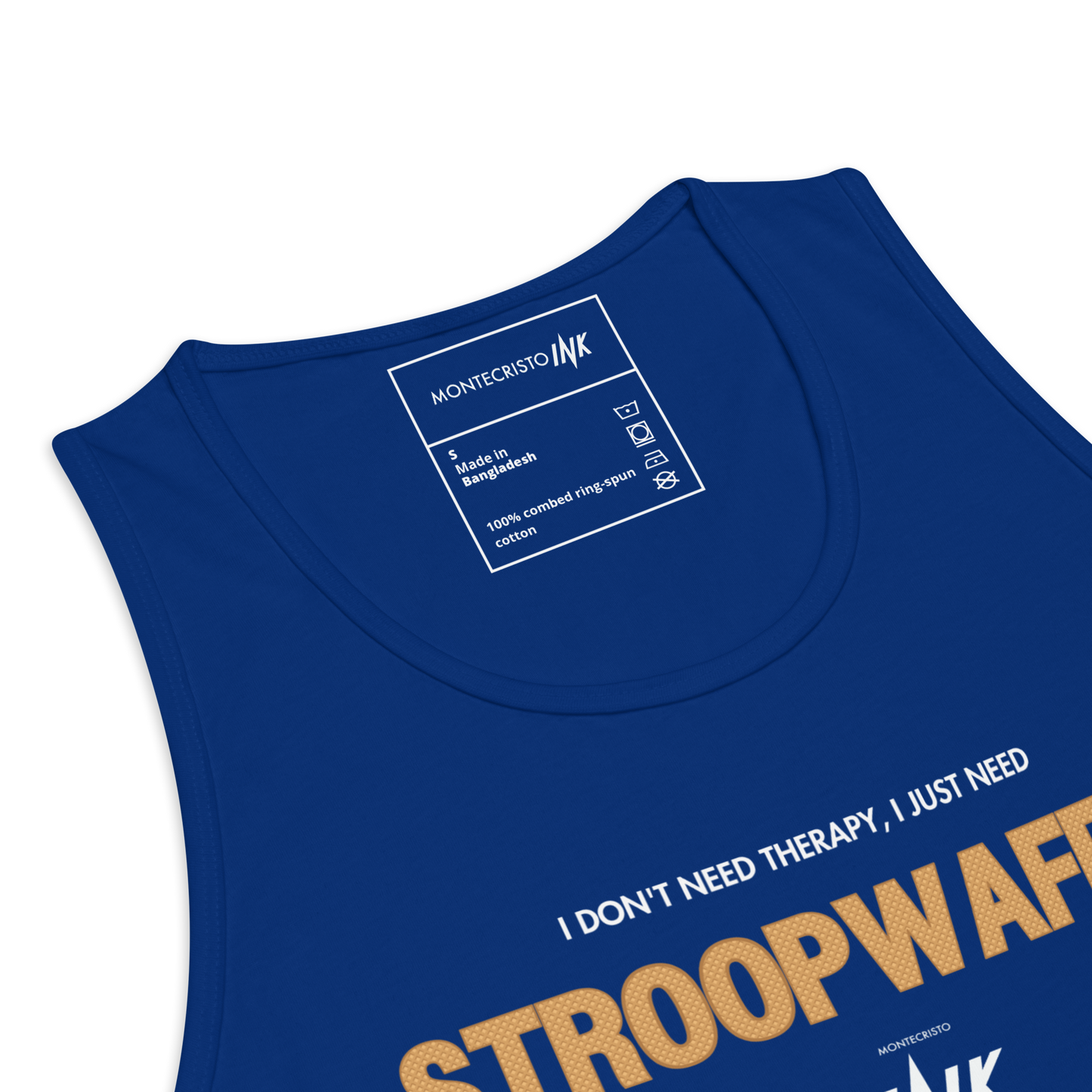 "I Don't Need Therapy, I Just Need STROOPWAFELS" EliteBlend Premium Tank Top