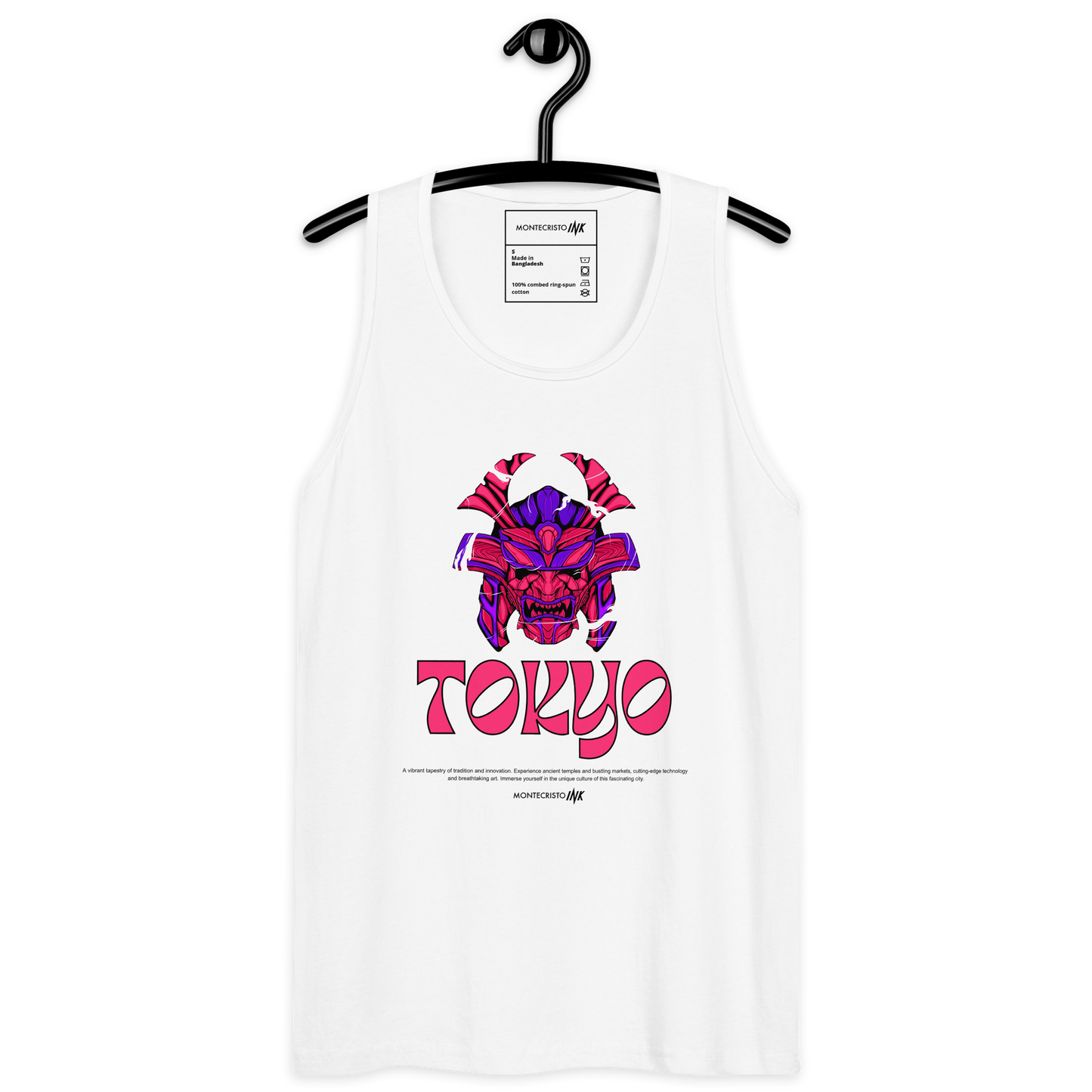 “Tokyo” print EliteBlend Premium Tank Top