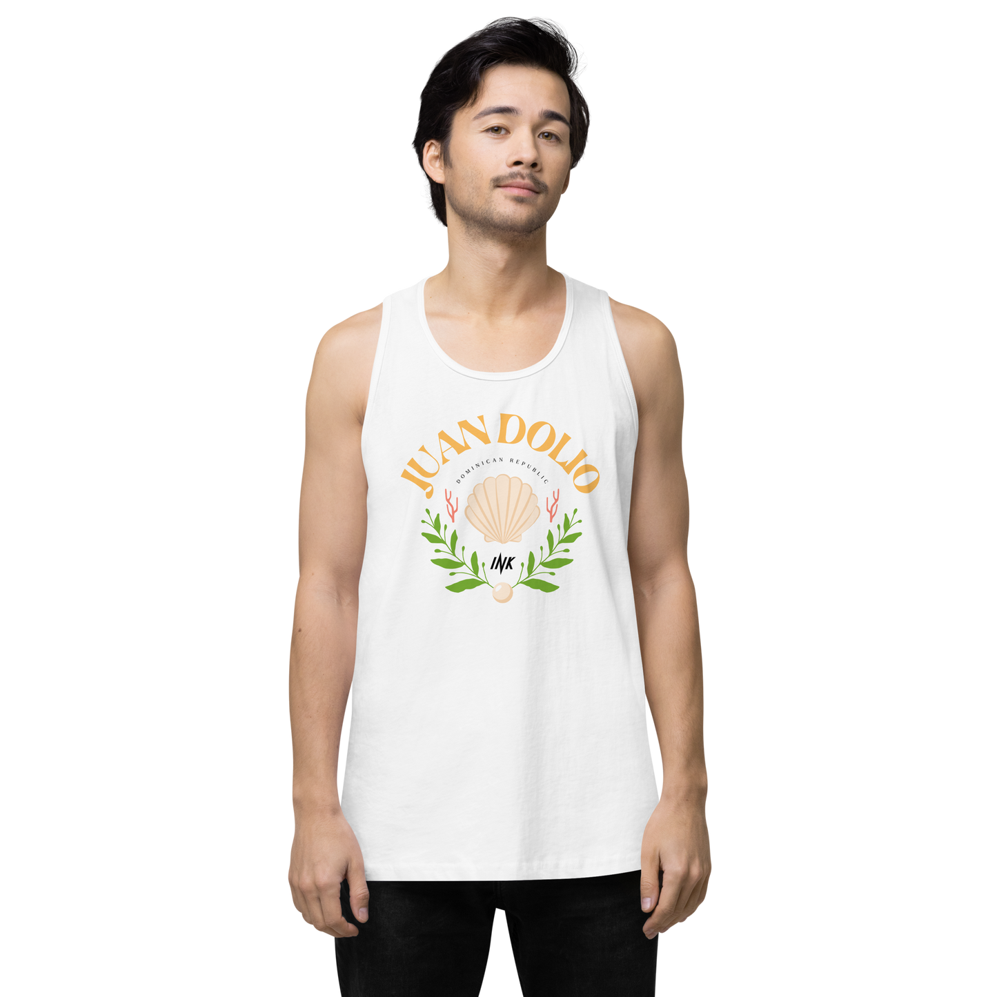 EliteBlend Premium Tank Top with “Juan Dolio, Dominican Republic” motif