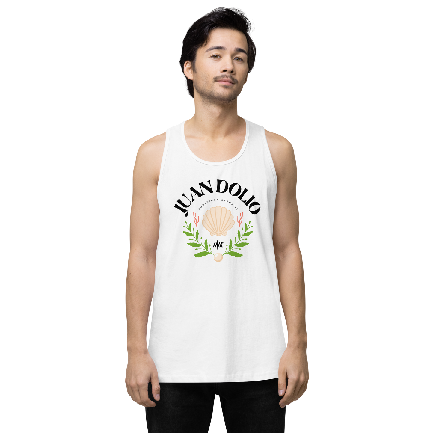 EliteBlend Premium Tank Top with “Juan Dolio, Dominican Republic” motif