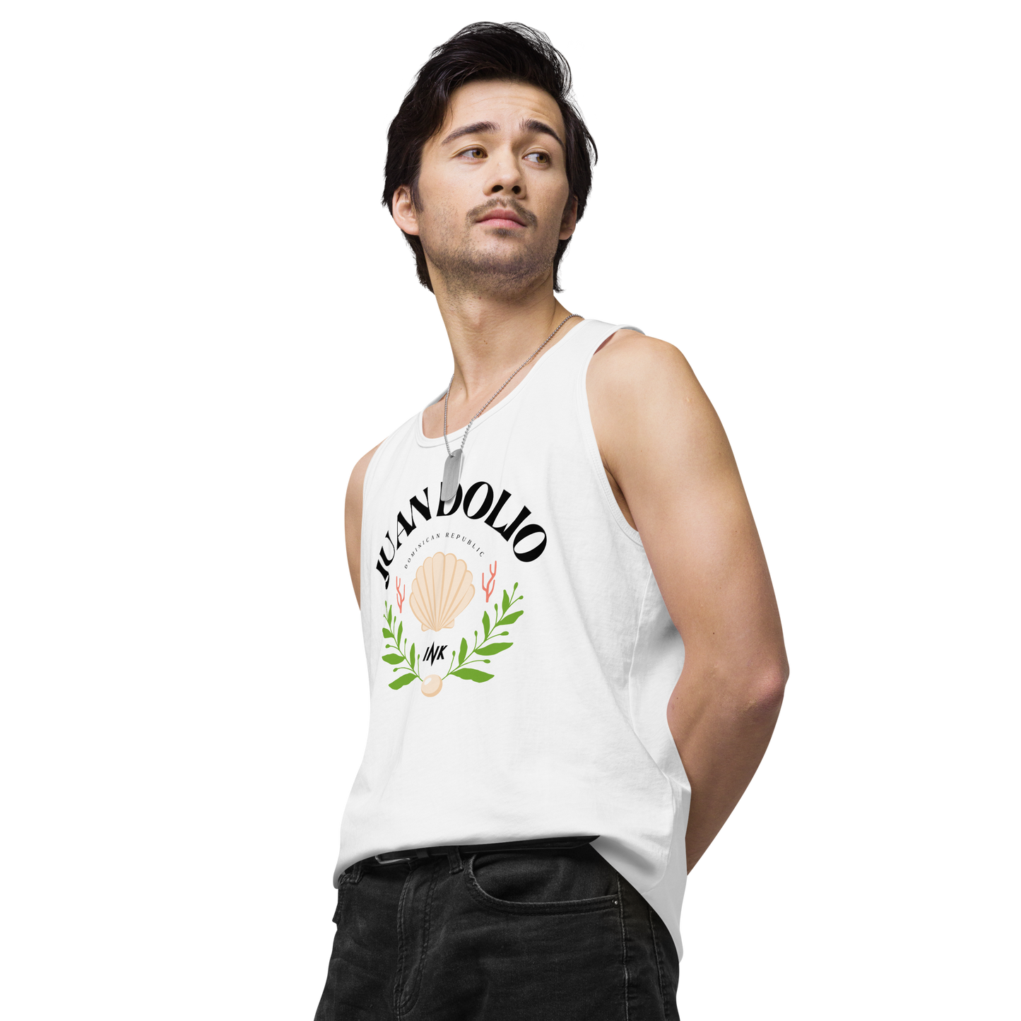 EliteBlend Premium Tank Top with “Juan Dolio, Dominican Republic” motif