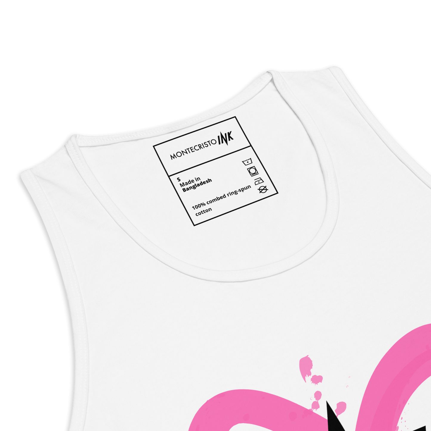 EliteBlend Premium Tank Top with "Ink Heart" Iconic motif