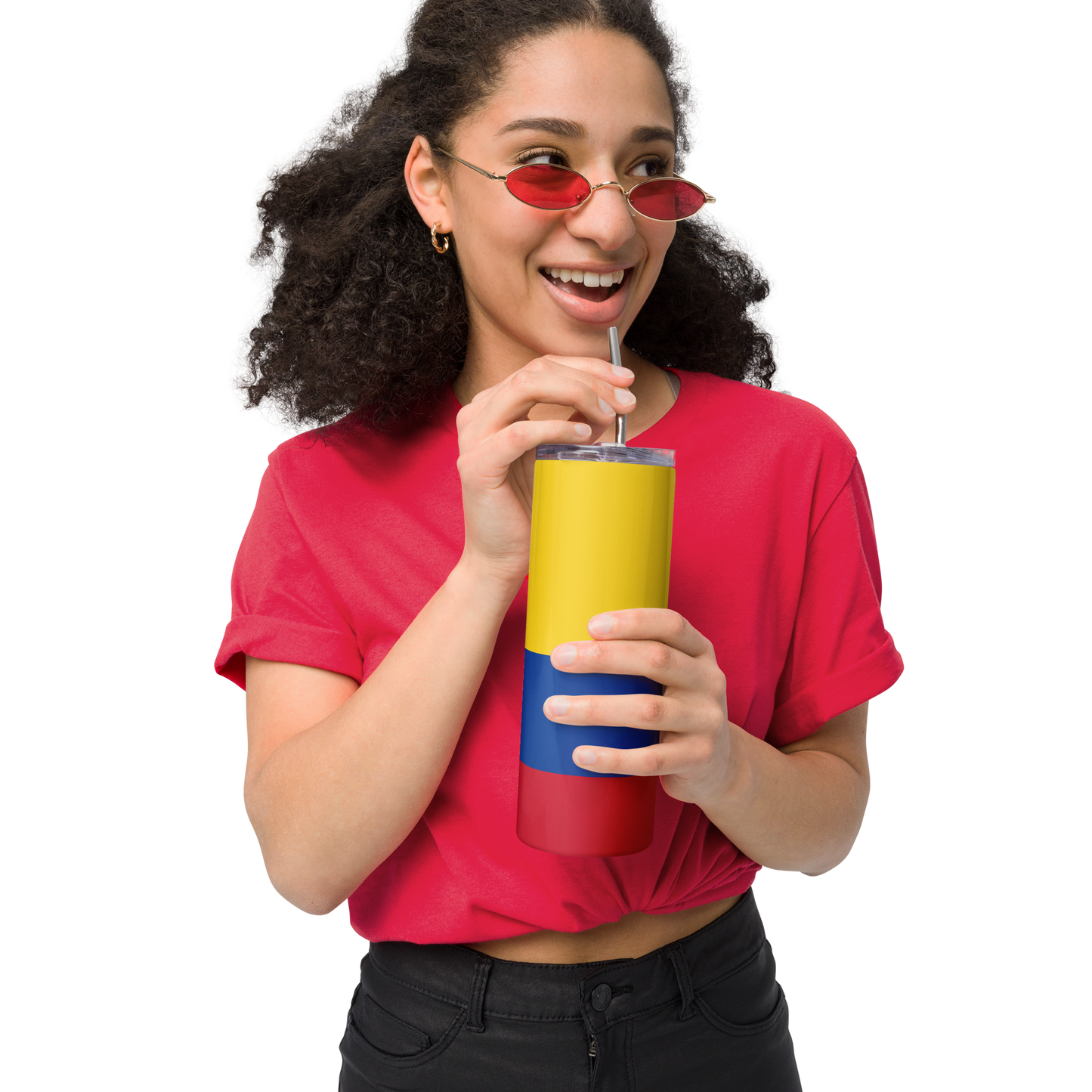 "Colombia Flag" Essential Stainless Steel Tumbler