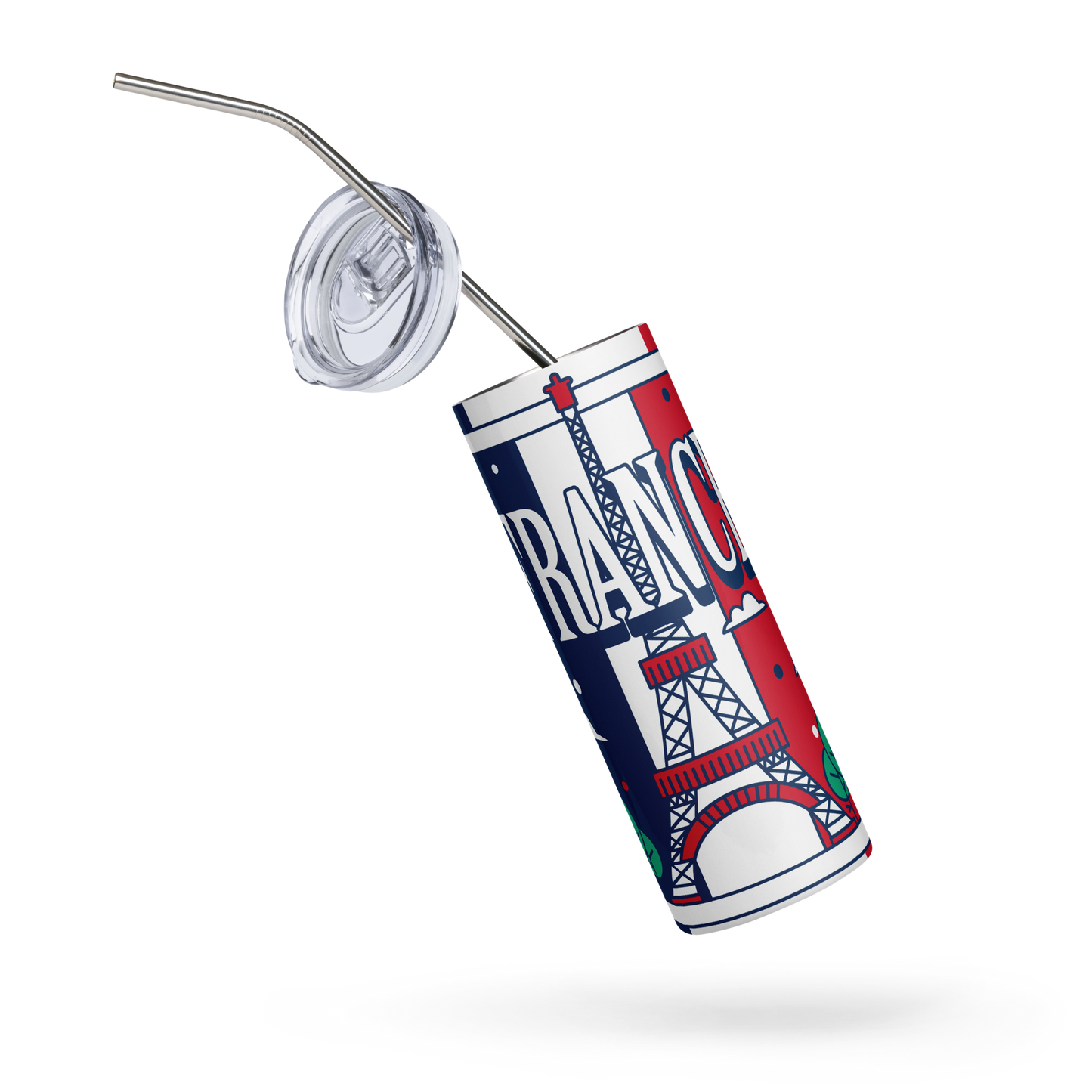 "France Flag" Essential Stainless Steel Tumbler