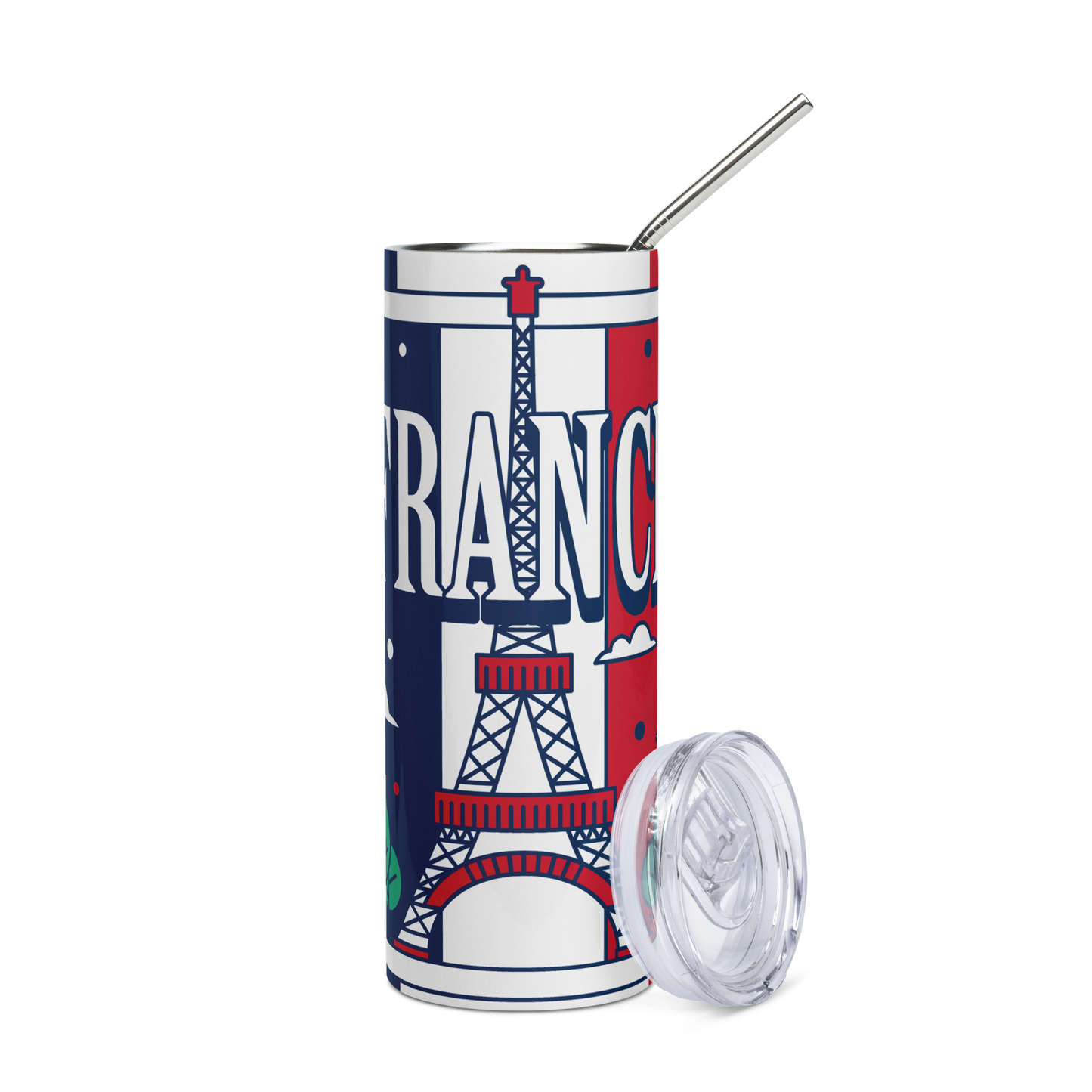 "France Flag" Essential Stainless Steel Tumbler