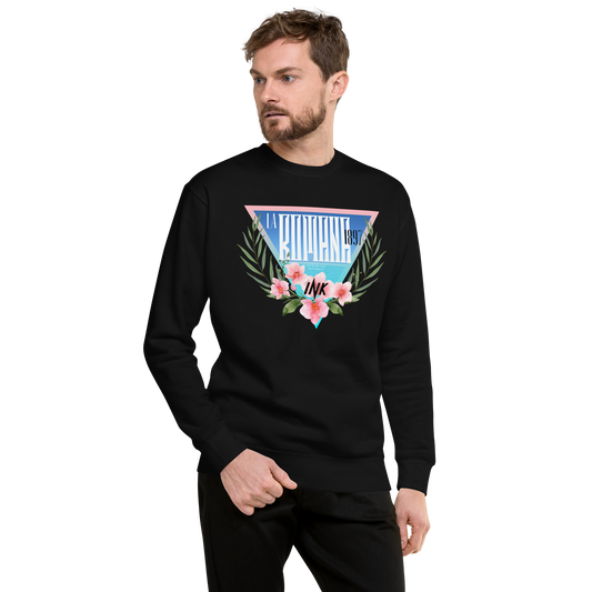 Essential Stylish Crewneck Premium Sweatshirt with “La Romana, 1897” motif