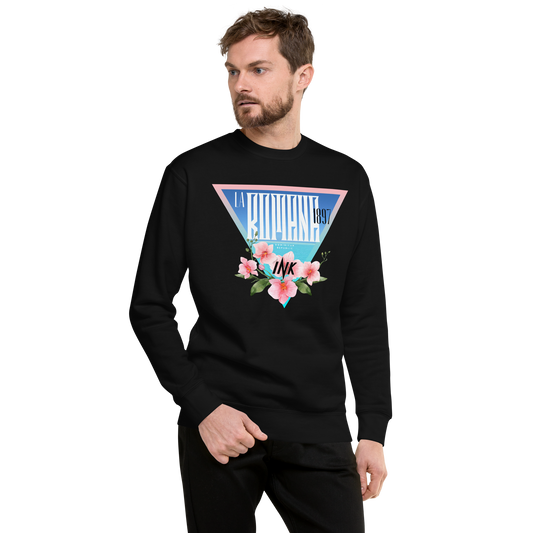 Essential Stylish Crewneck Premium Sweatshirt with “La Romana, 1897” motif