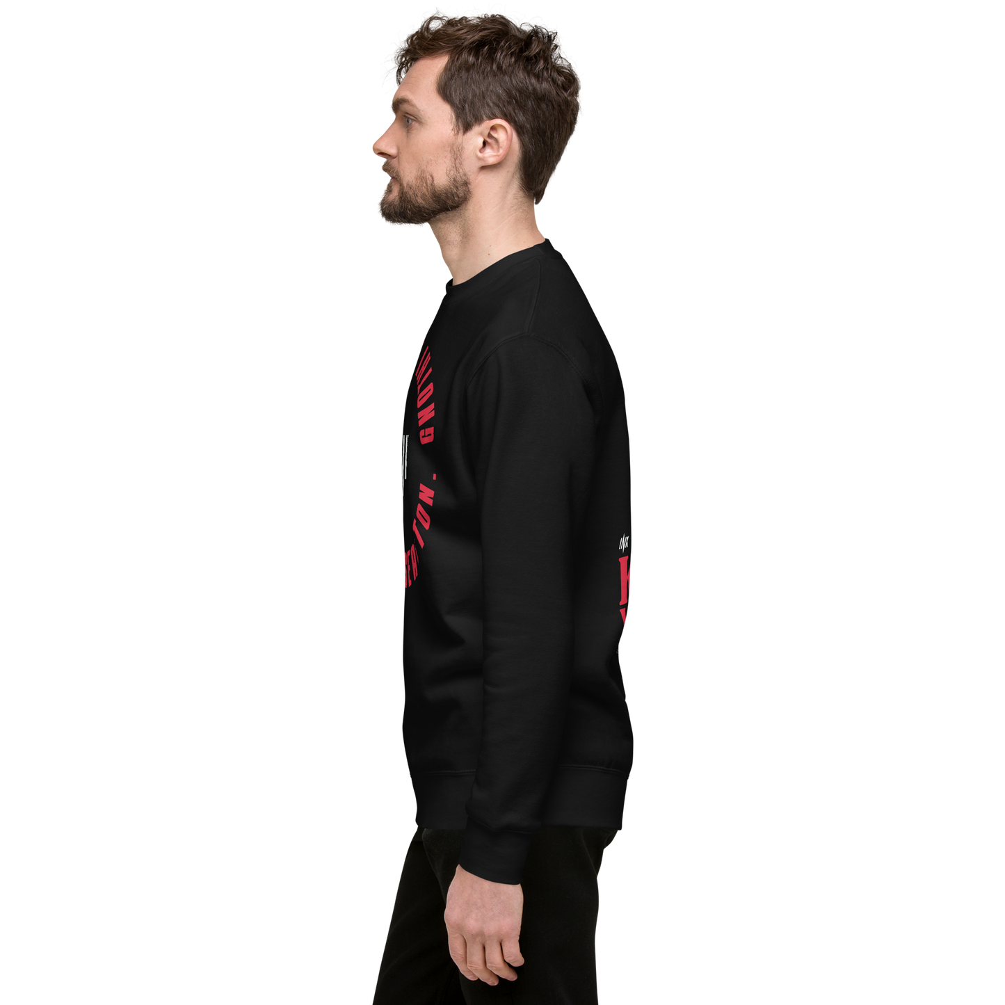 Essential Stylish Crewneck Premium Sweatshirt with "Know Yourself" design