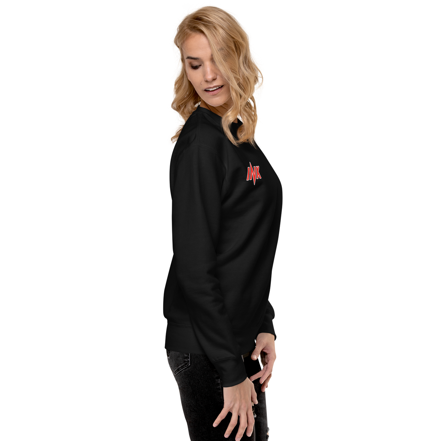 Essential Stylish Crewneck Premium Sweatshirt with "Self Love Club" motif