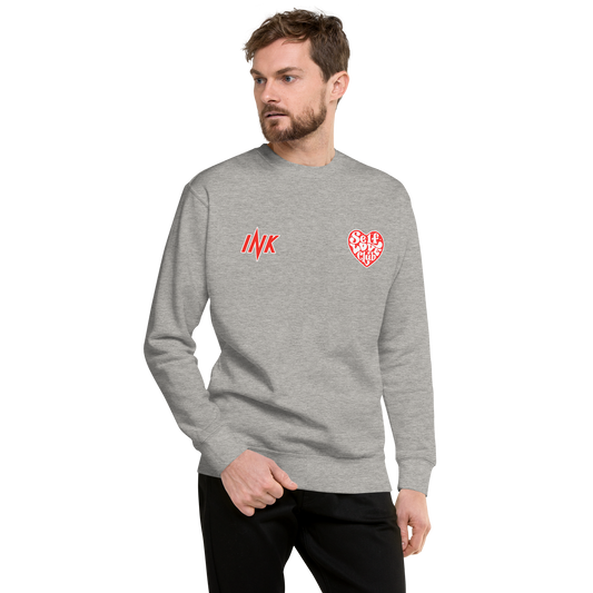 Essential Stylish Crewneck Premium Sweatshirt with "Self Love Club" motif