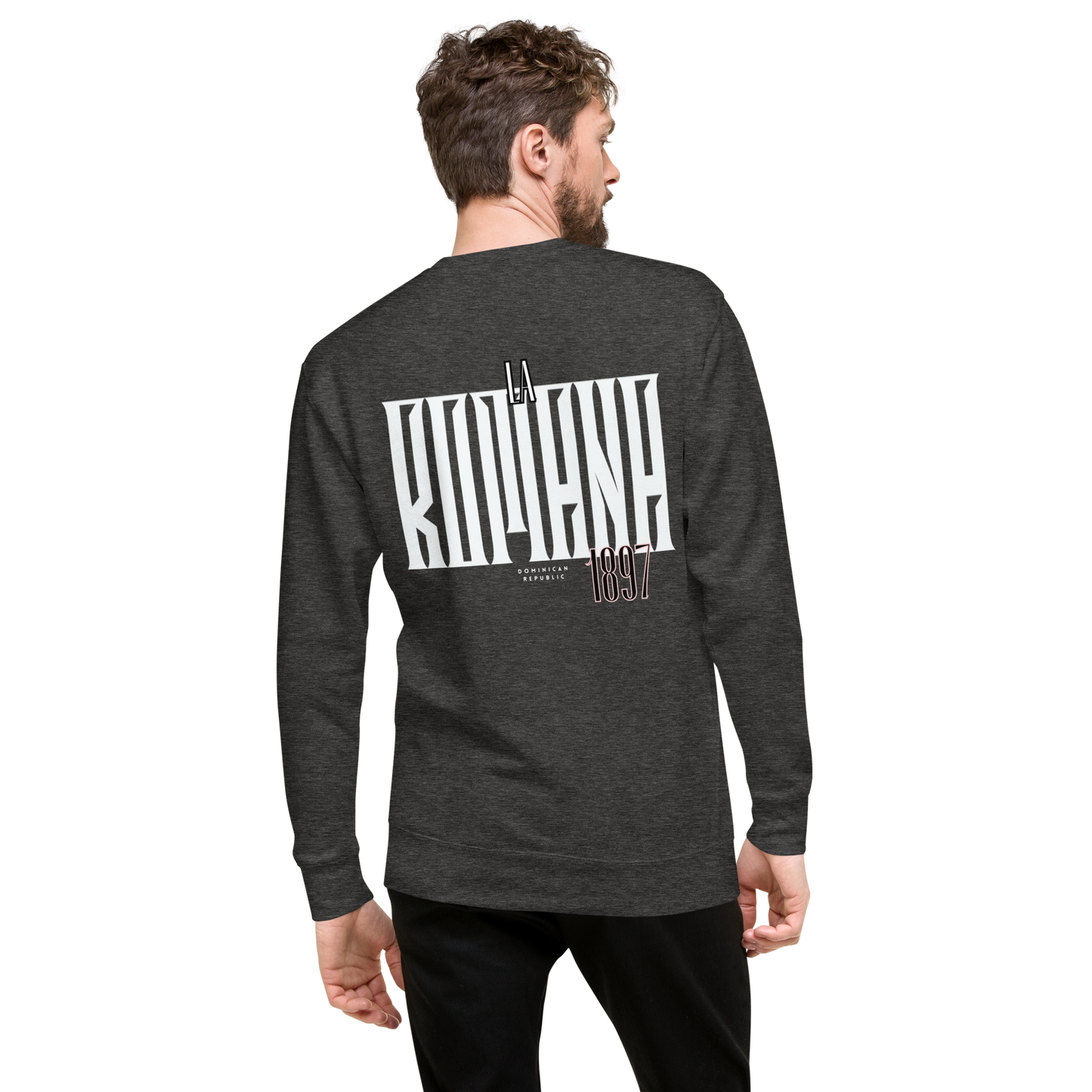 Essential Stylish Crewneck Premium Sweatshirt with “La Romana, 1897” motif