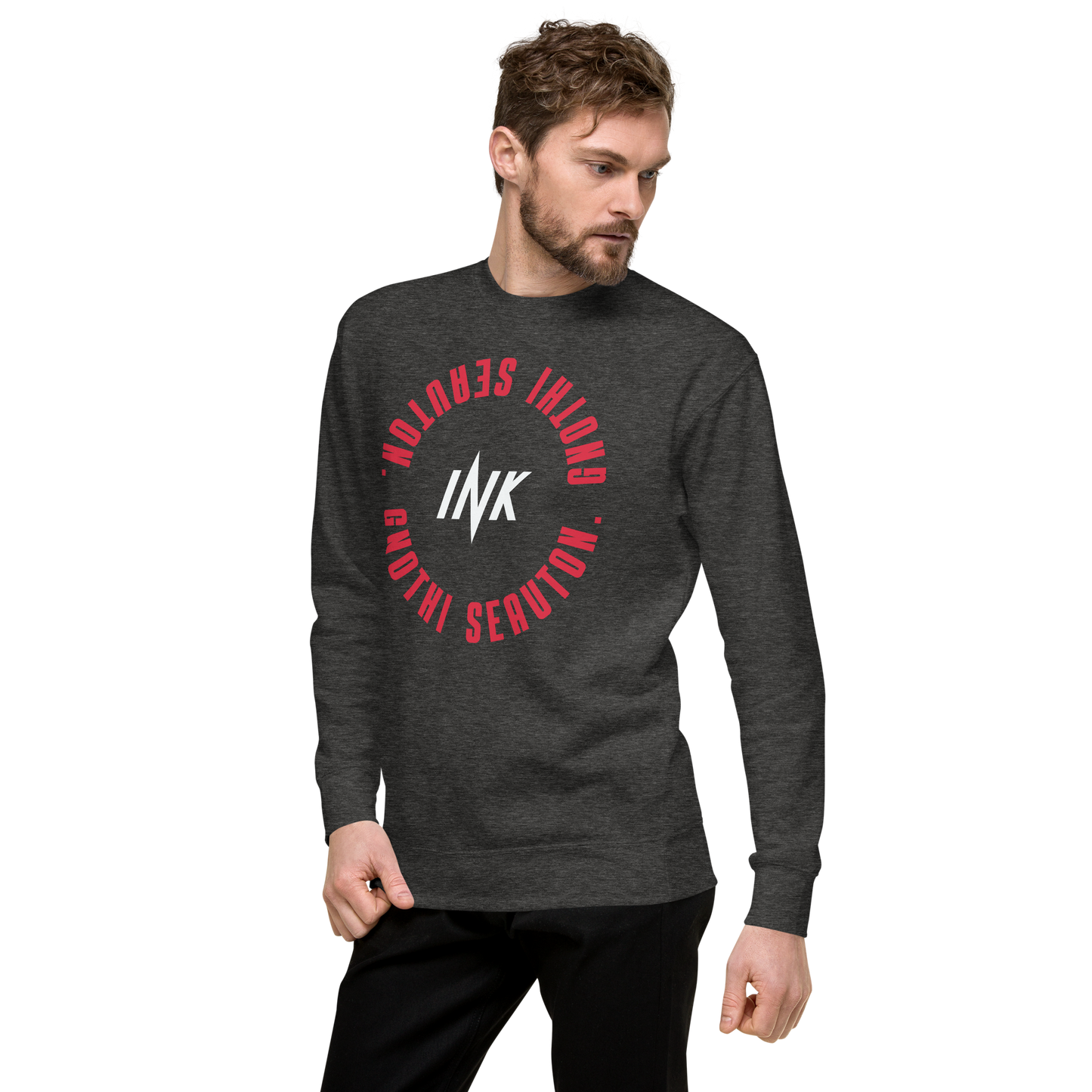 Essential Stylish Crewneck Premium Sweatshirt with "Know Yourself" design