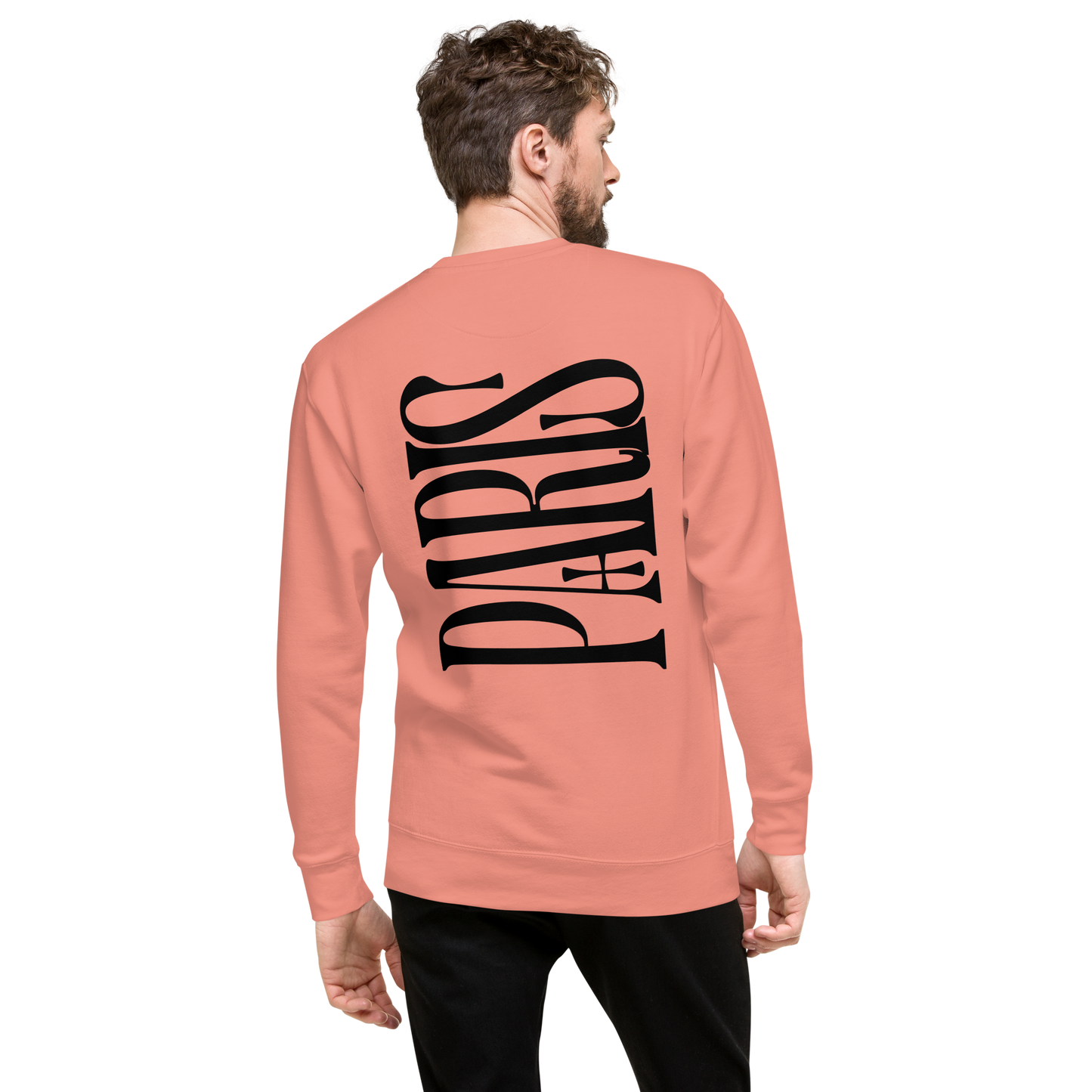 Essential Stylish Crewneck Premium Sweatshirt with "Arc de Triomphe" motif