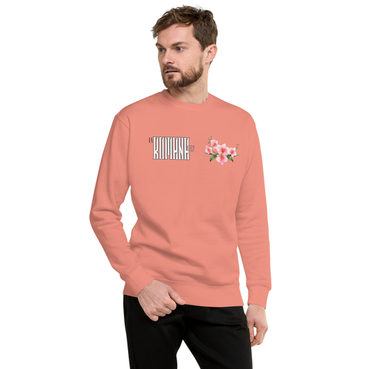 Essential Stylish Crewneck Premium Sweatshirt with “La Romana, 1897” motif