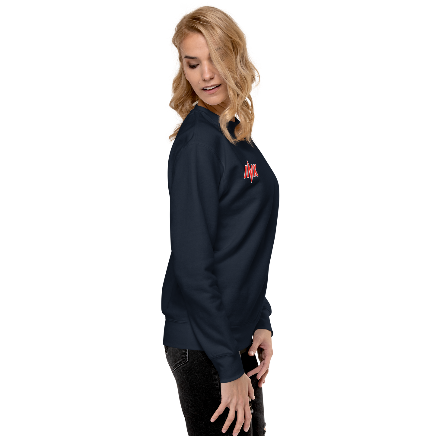 Essential Stylish Crewneck Premium Sweatshirt with "Self Love Club" motif