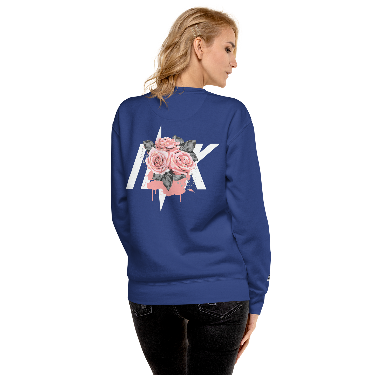 Essential Stylish Crewneck Premium Sweatshirt with "Only Pure Hustle" motif