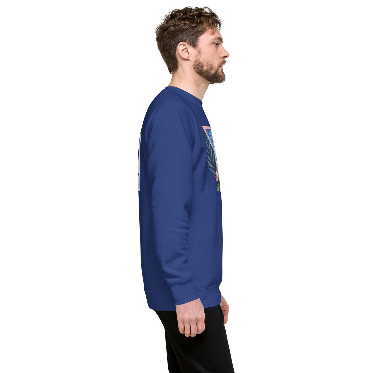 Essential Stylish Crewneck Premium Sweatshirt with “La Romana, 1897” motif