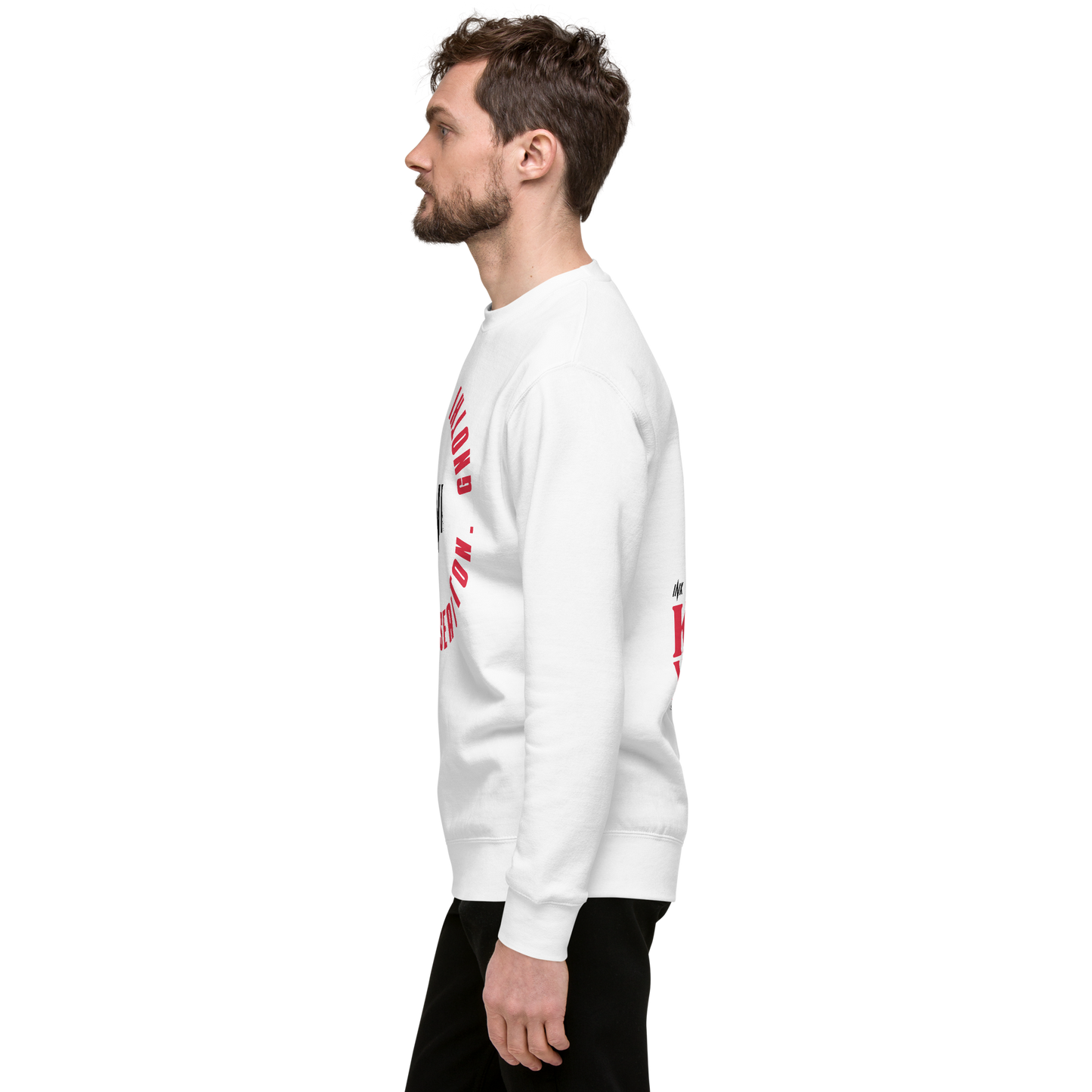 Essential Stylish Crewneck Premium Sweatshirt with "Know Yourself" design