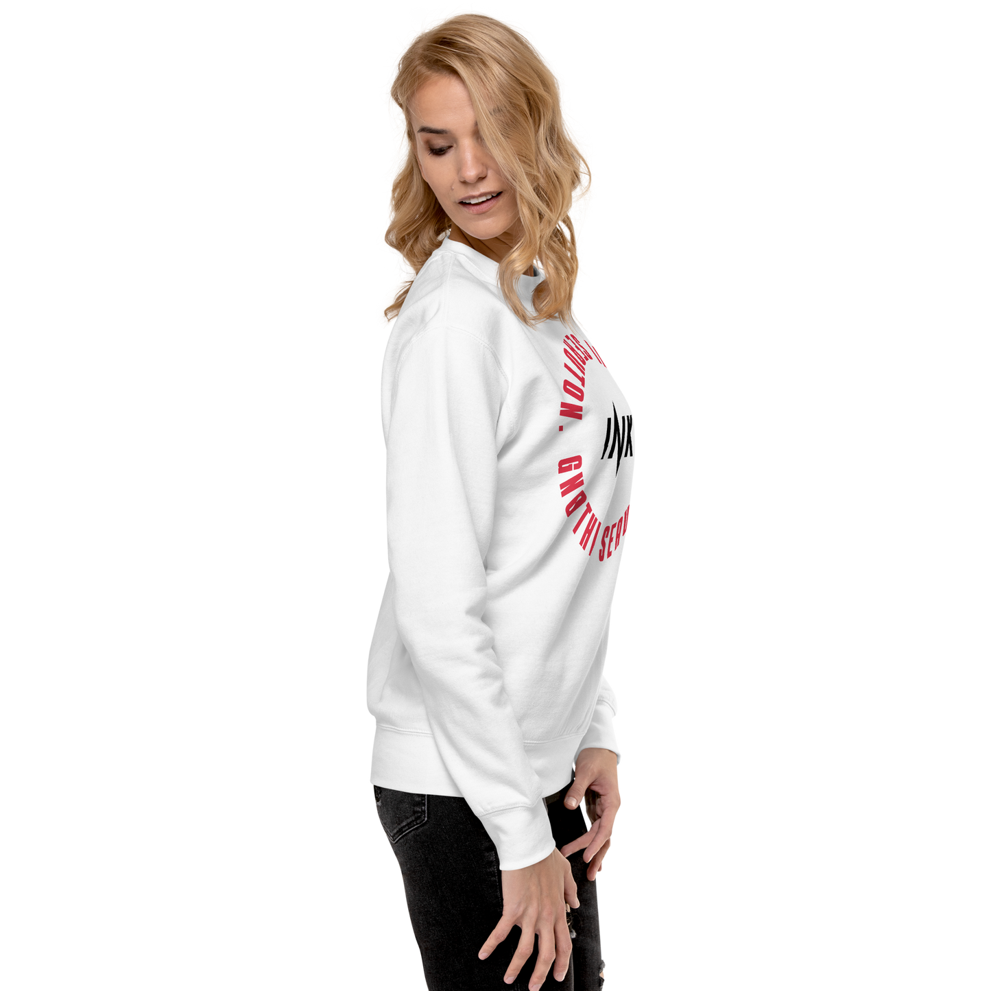 Essential Stylish Crewneck Premium Sweatshirt with "Know Yourself" design