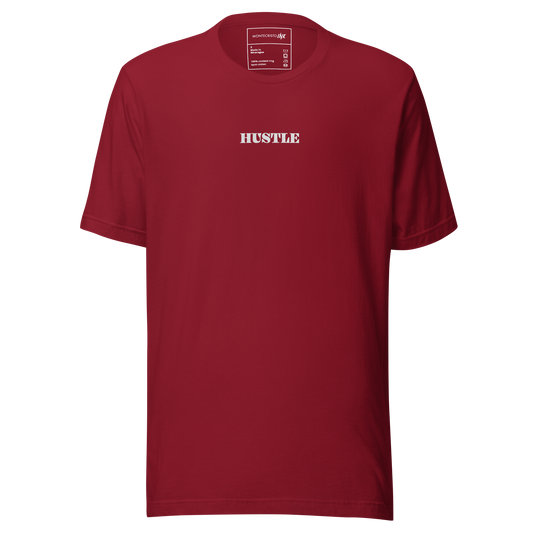 Essential Luxe Lightweight Cotton Tee with "Only Pure Hustle" Embroidered Motif