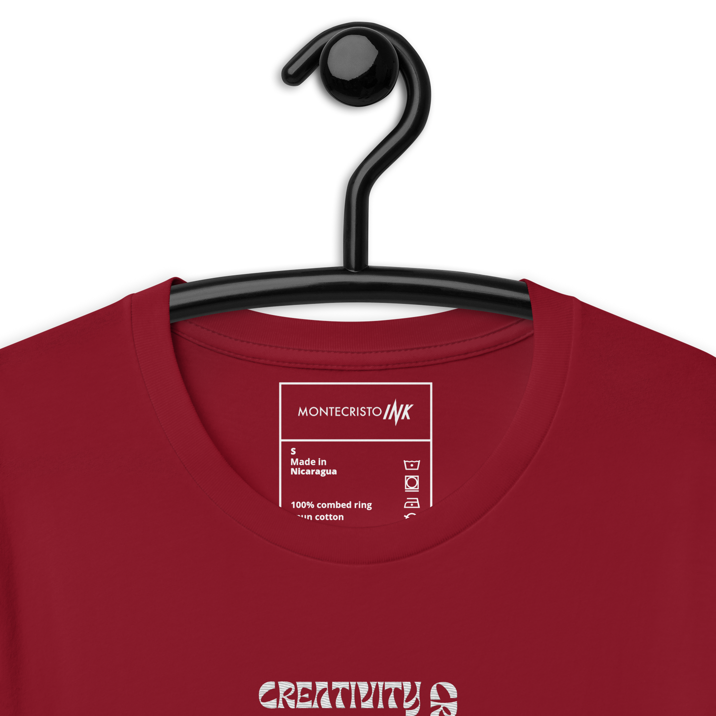 Essential Luxe Lightweight Cotton Tee with Iconic "Cube of Creativity" Embroidery