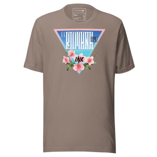 Essential Luxe Lightweight Cotton Tee with “La Romana, 1897” motif