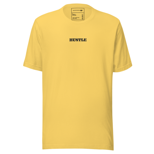 Essential Luxe Lightweight Cotton Tee with "Only Pure Hustle" Embroidered Motif