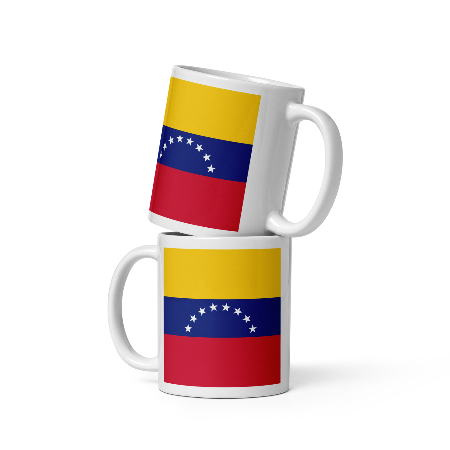 Venezuela Flag "Stylish Glossy Ceramic Mug"