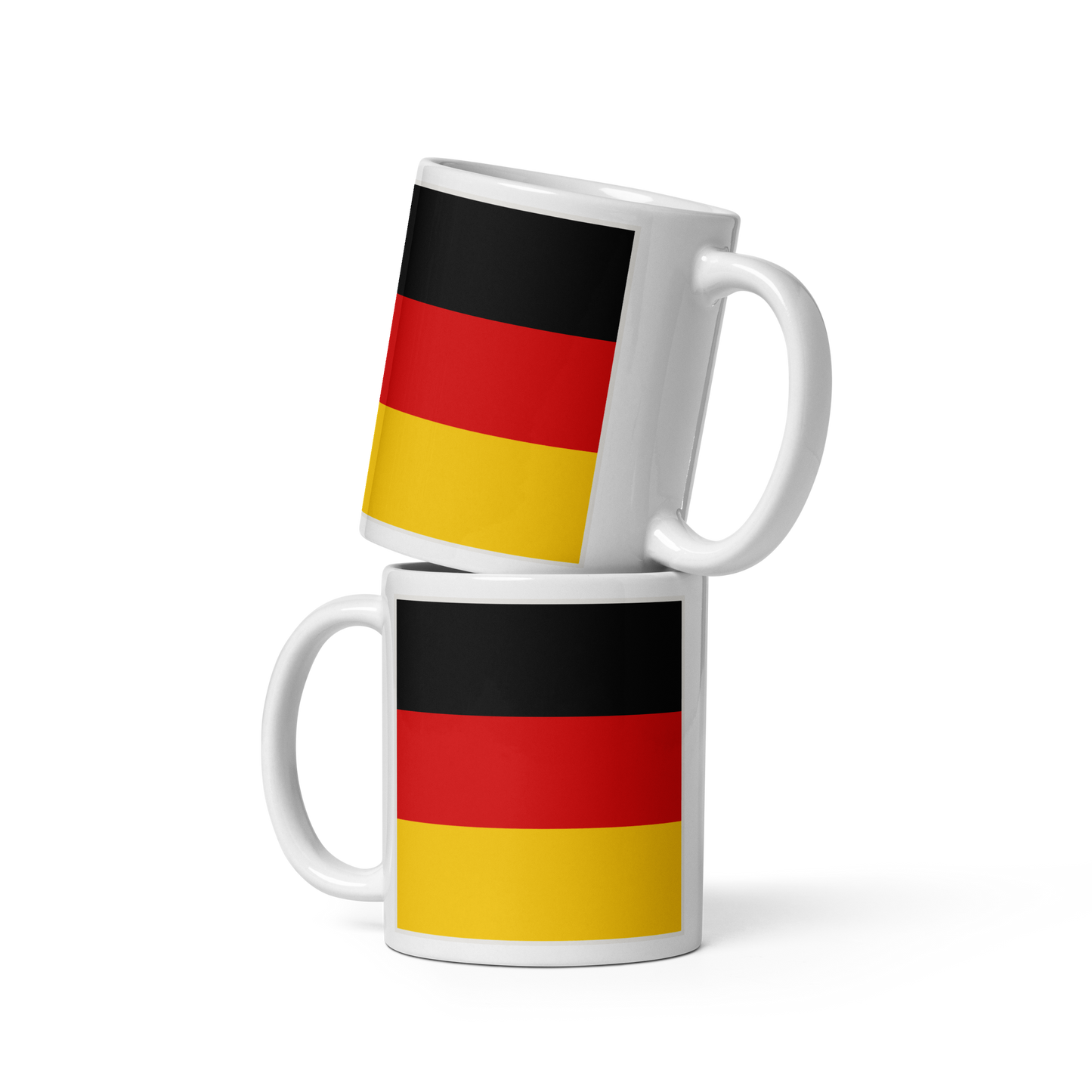 Germany Flag "Stylish Glossy Ceramic Mug"