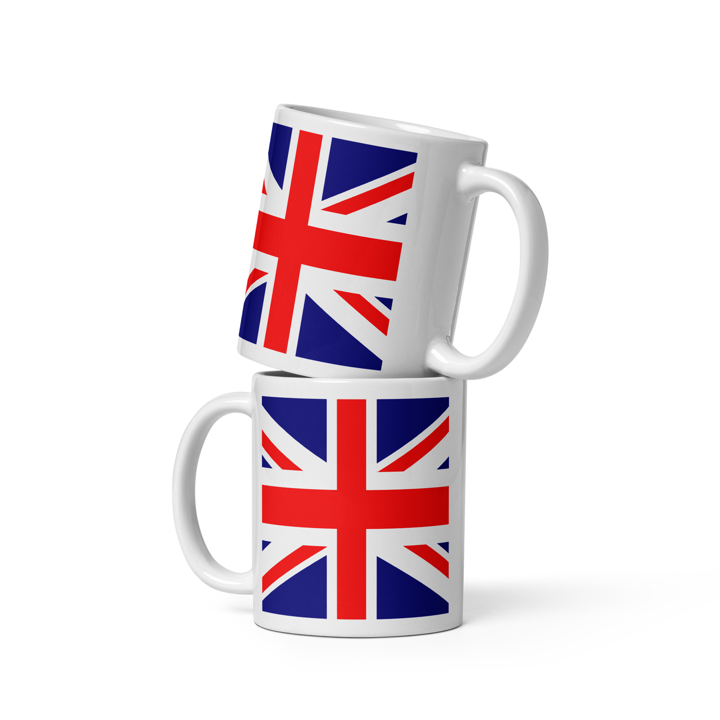 Great Britain Flag "Stylish Glossy Ceramic Mug"