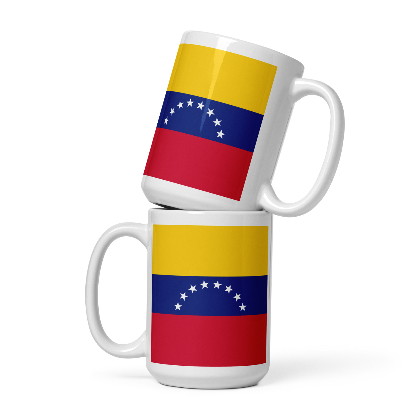 Venezuela Flag "Stylish Glossy Ceramic Mug"