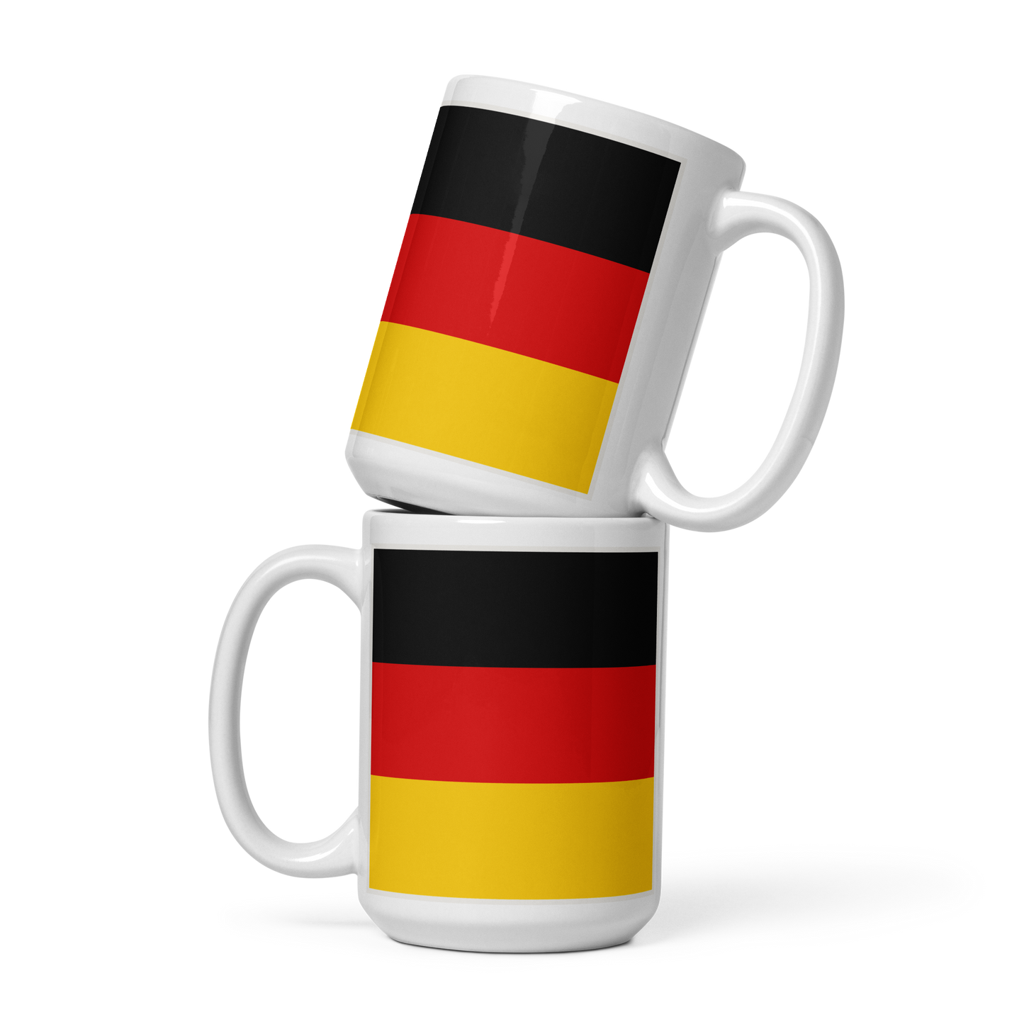 Germany Flag "Stylish Glossy Ceramic Mug"