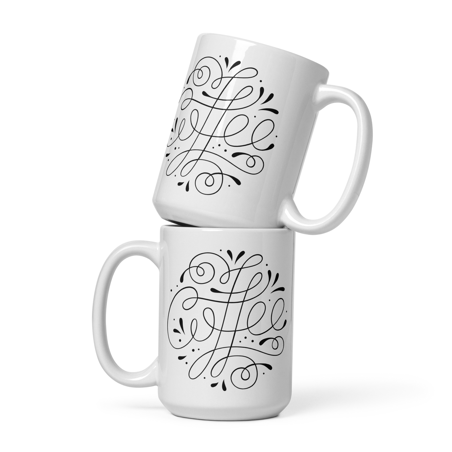 Stylish Glossy Ceramic Mug