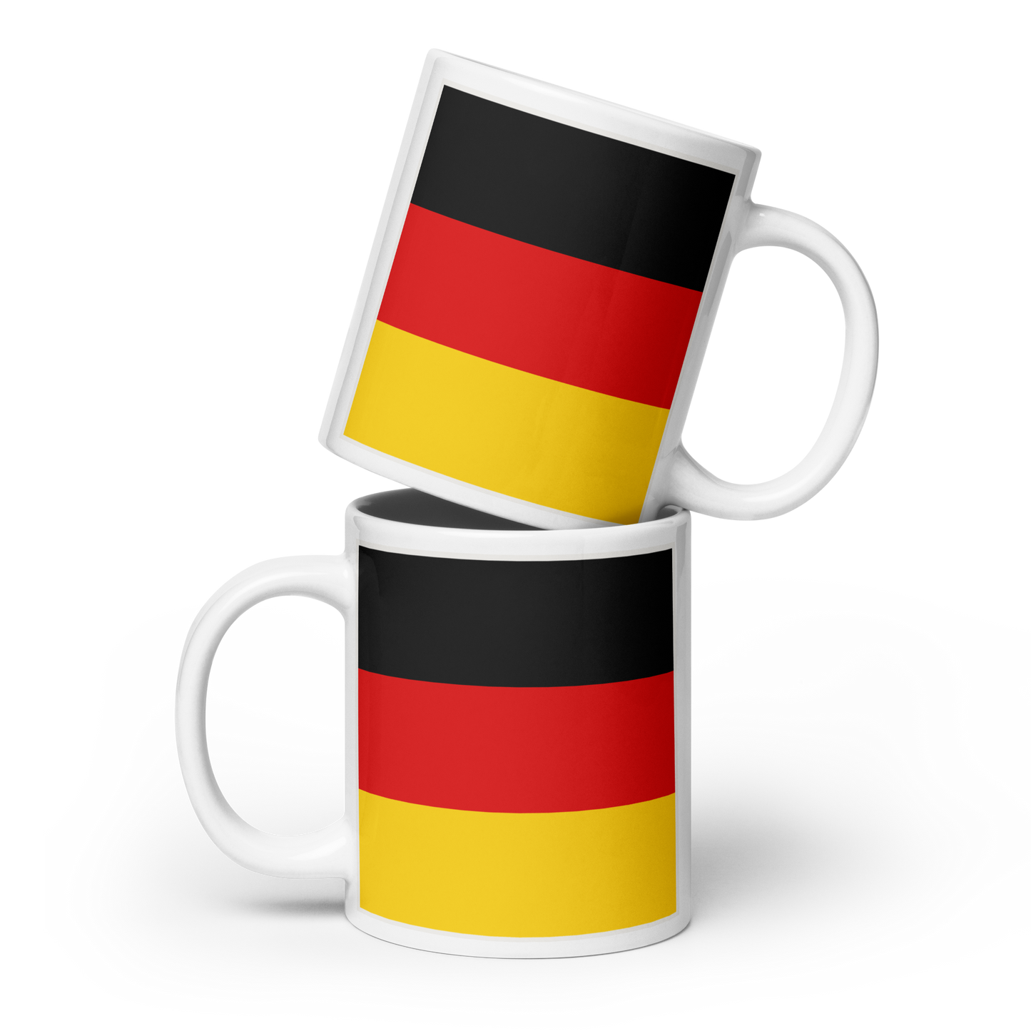 Germany Flag "Stylish Glossy Ceramic Mug"