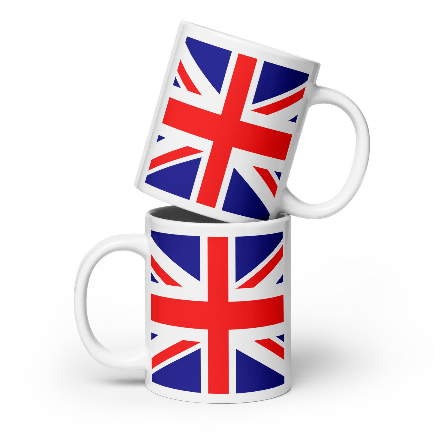 Great Britain Flag "Stylish Glossy Ceramic Mug"