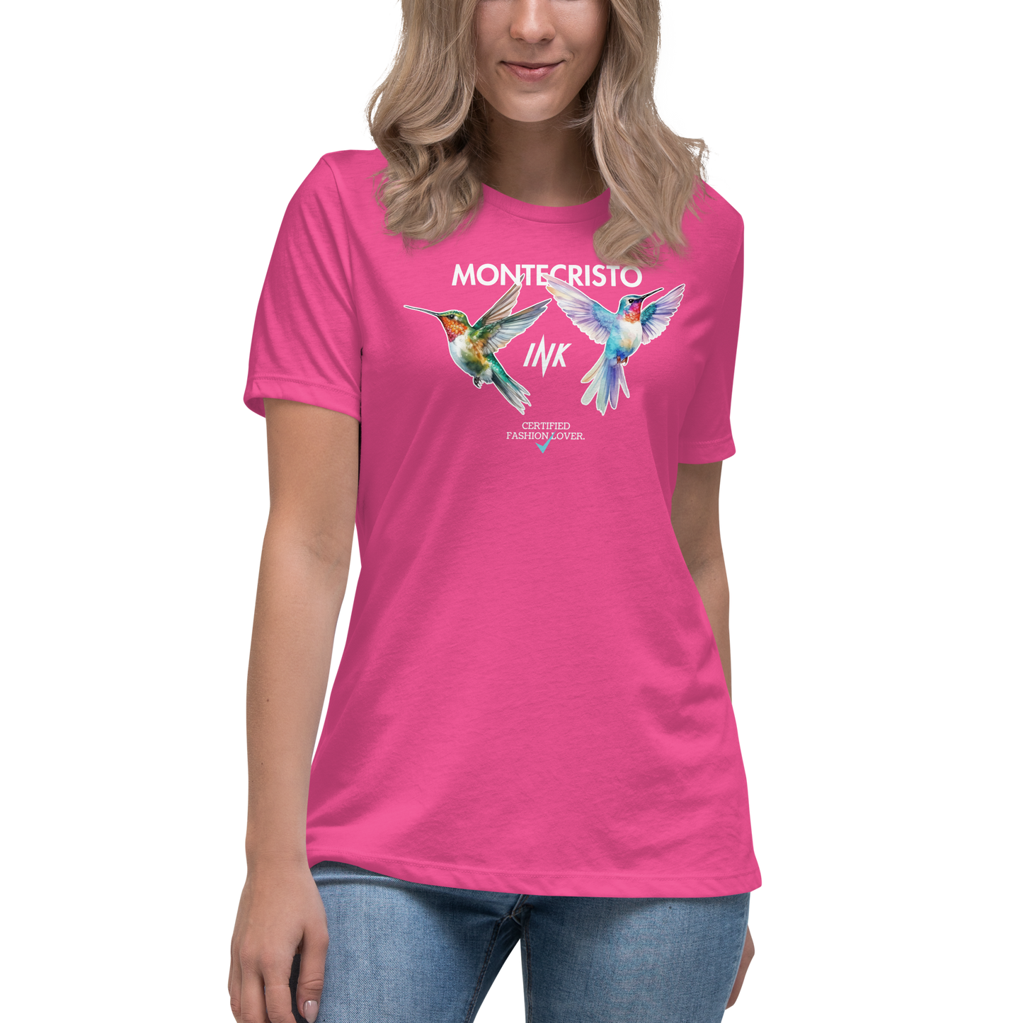 Premium Comfort Women's Relaxed Tee with "Certified Fashion Lover" motif