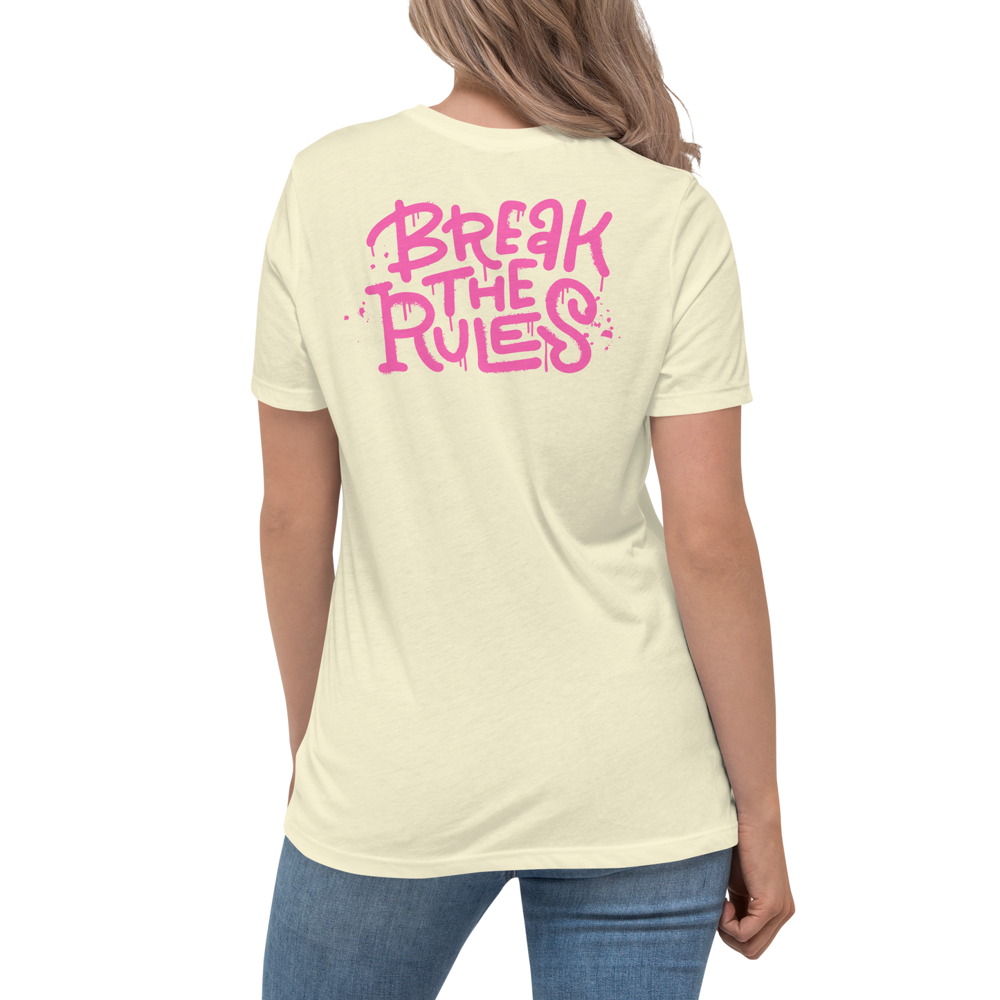 Premium Comfort Women's Relaxed Tee with "Ink Heart" Iconic motif