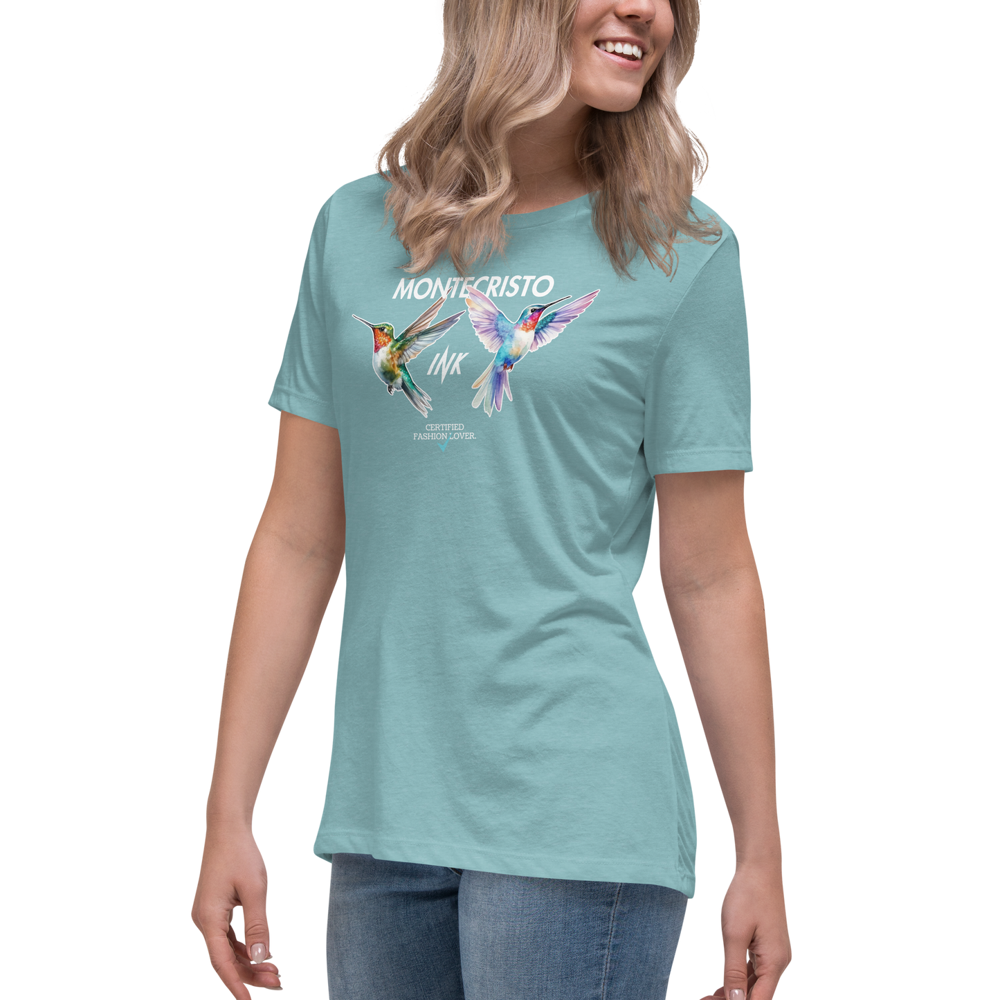 Premium Comfort Women's Relaxed Tee with "Certified Fashion Lover" motif