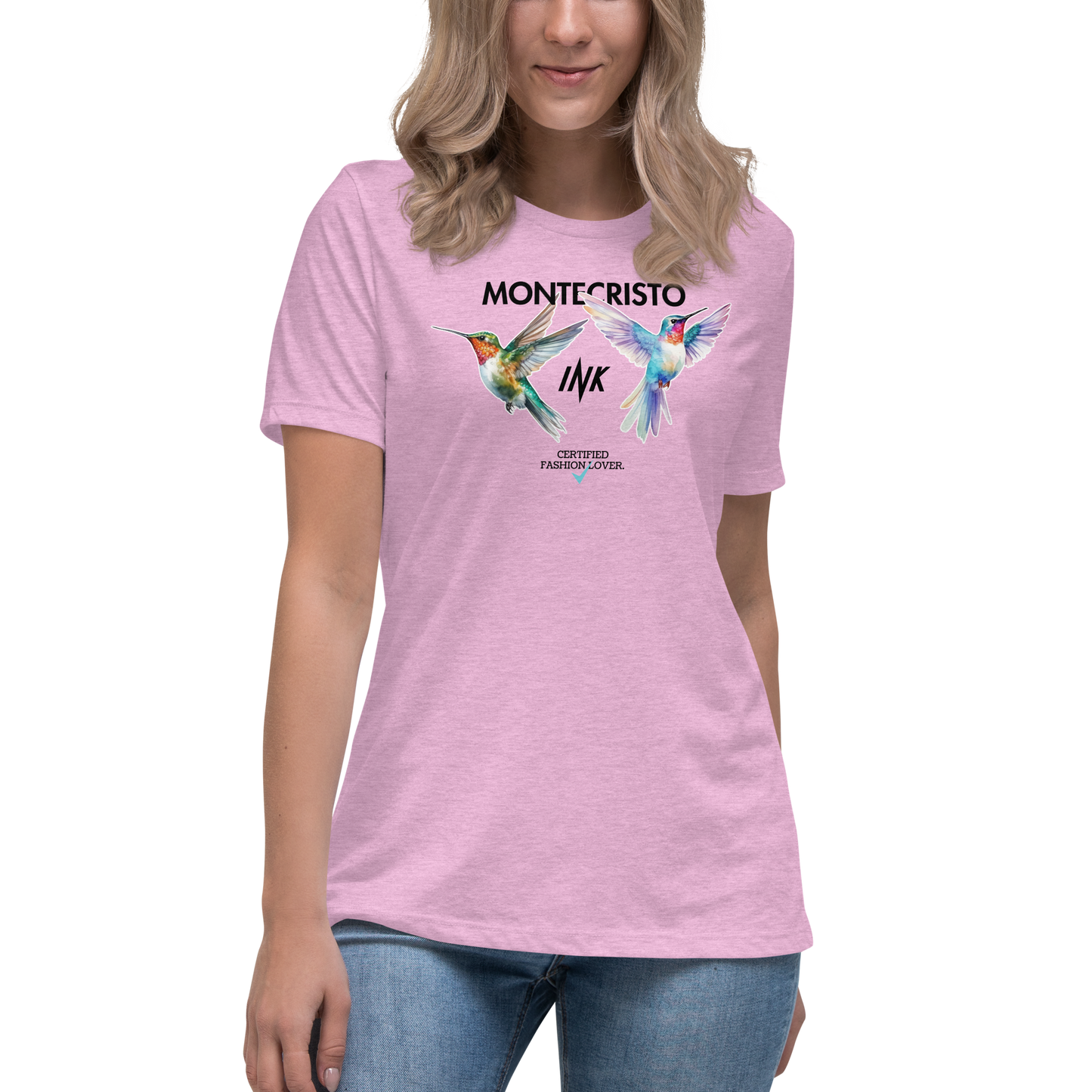 Premium Comfort Women's Relaxed Tee with "Certified Fashion Lover" motif