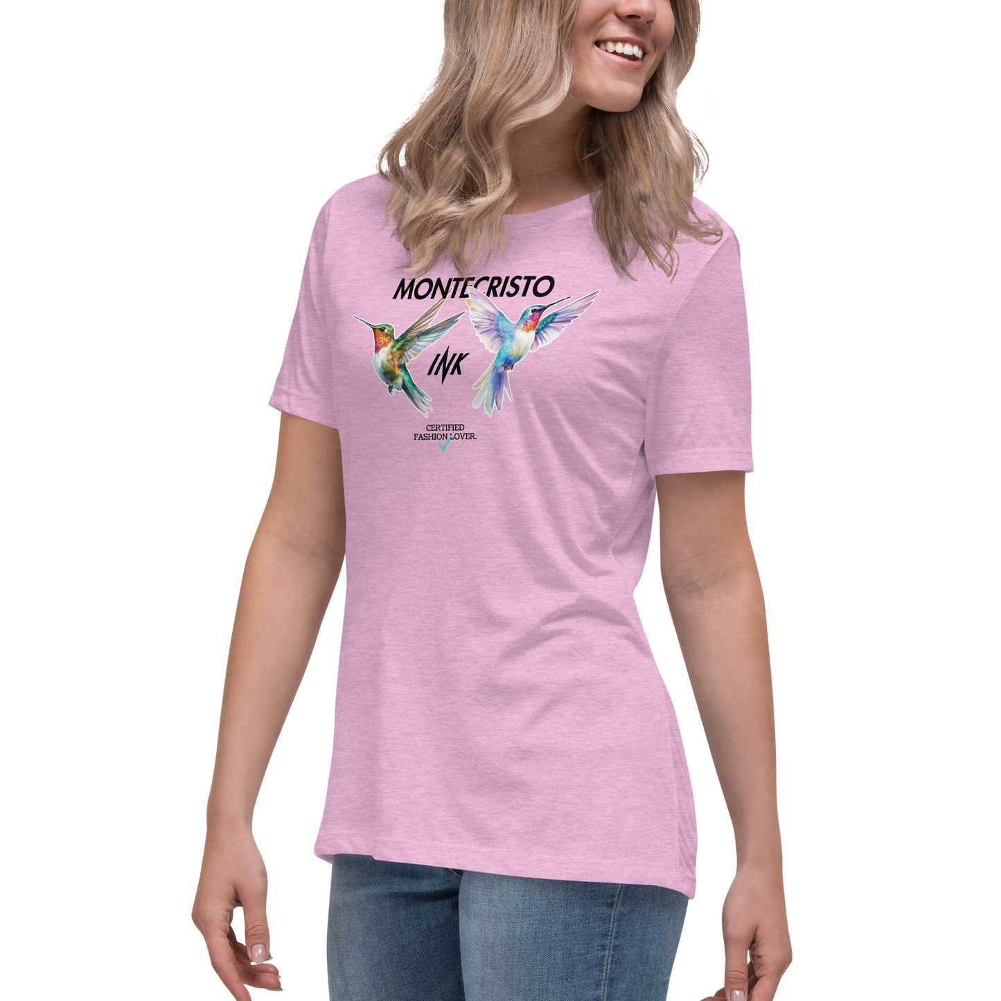 Premium Comfort Women's Relaxed Tee with "Certified Fashion Lover" motif